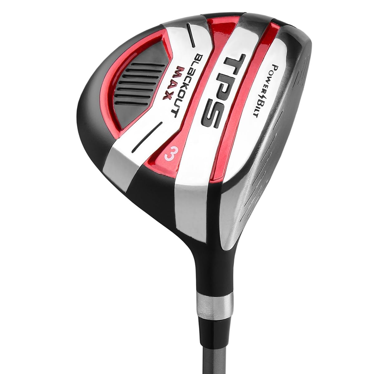 Powerbilt TPS Blackout Max — most forgiving mid-range fairway wood for high handicappers